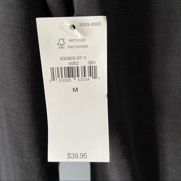 NWT GAP black mock neck long sleeve - Picture 3 of 3